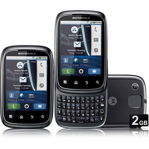 Smartphone Motorola Spice Preto - GSM